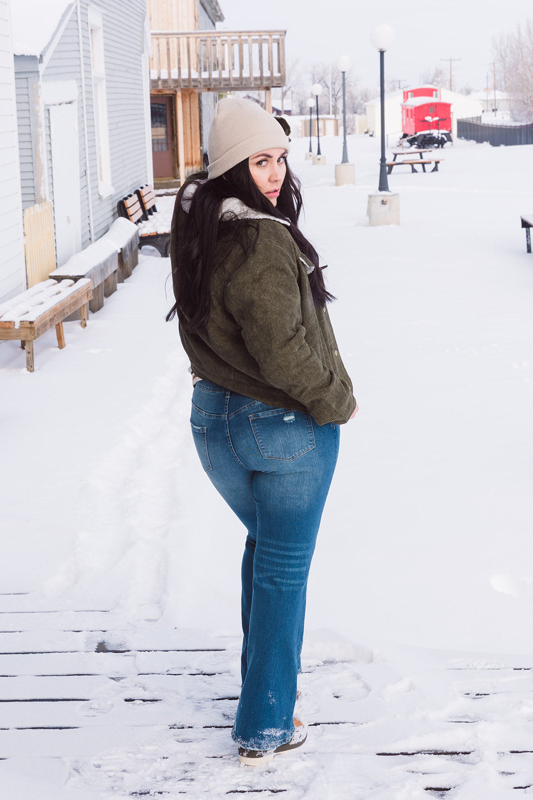 Dannie High Rise Flare Jeans