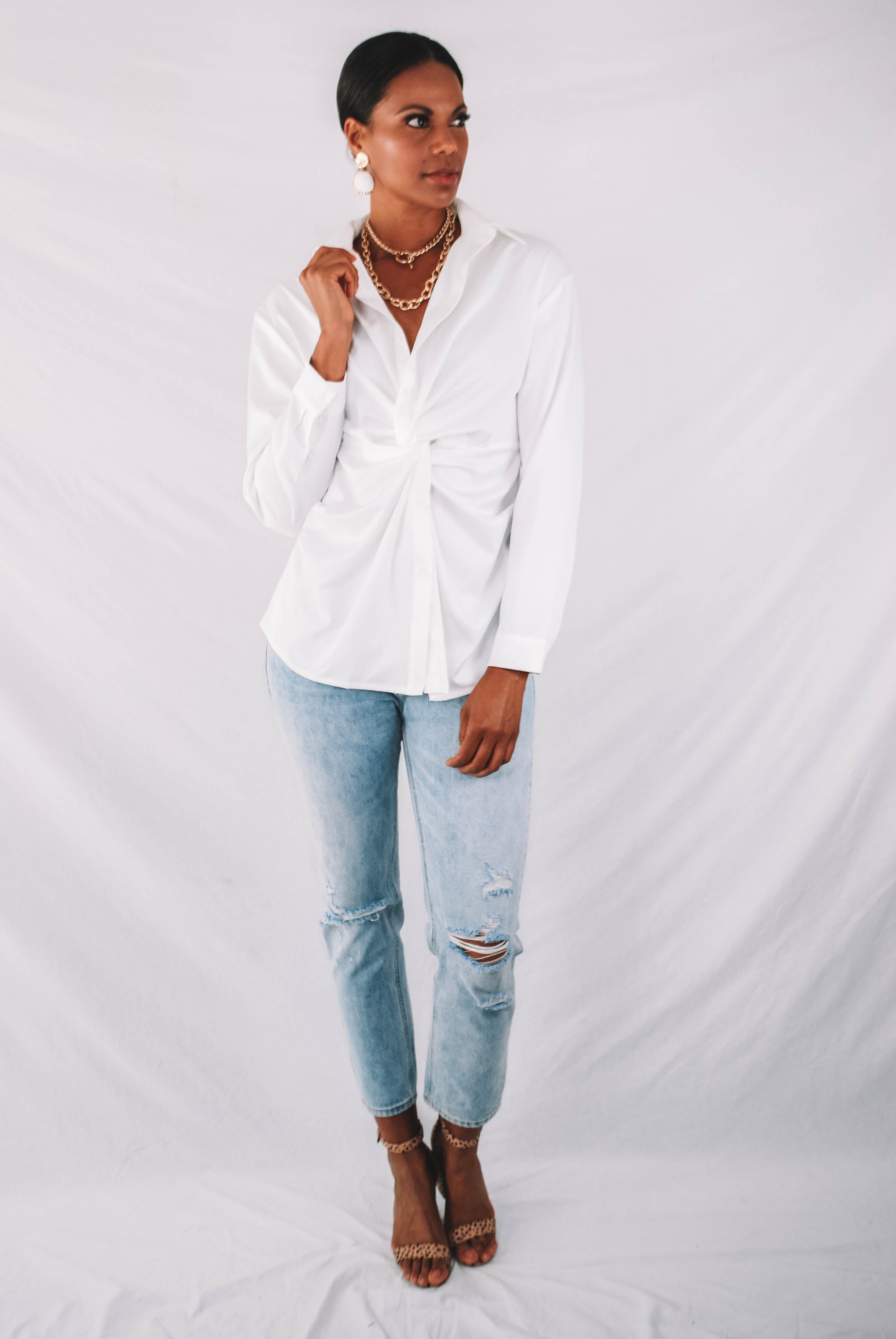 Saint Twist Front Top