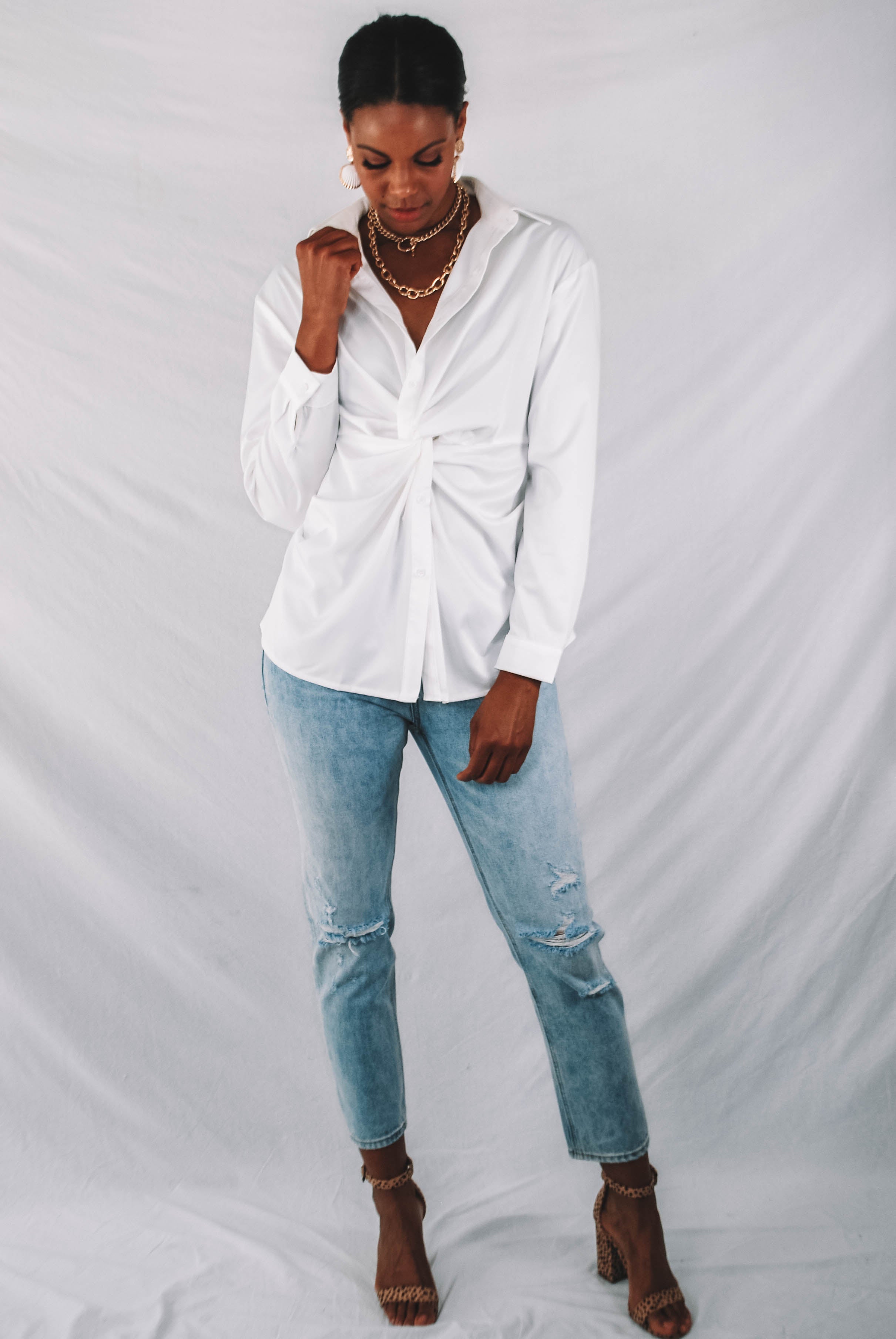 Saint Twist Front Top