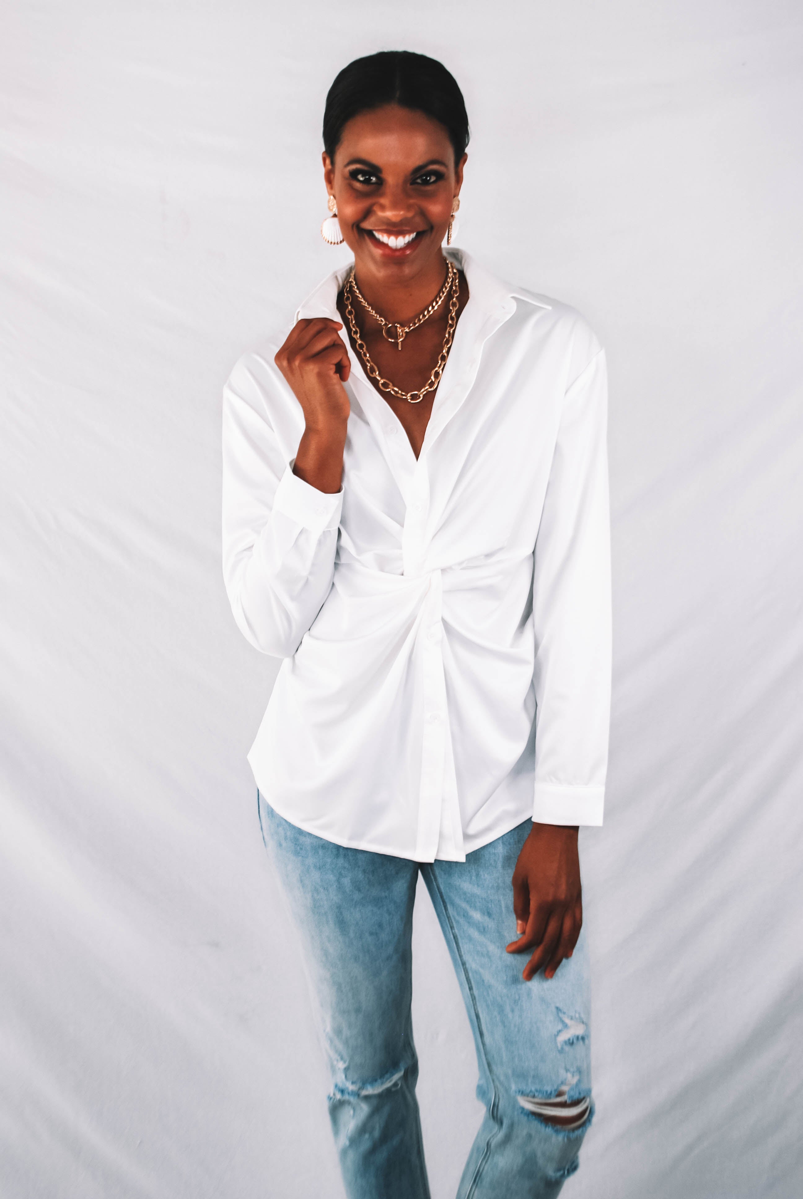 Saint Twist Front Top