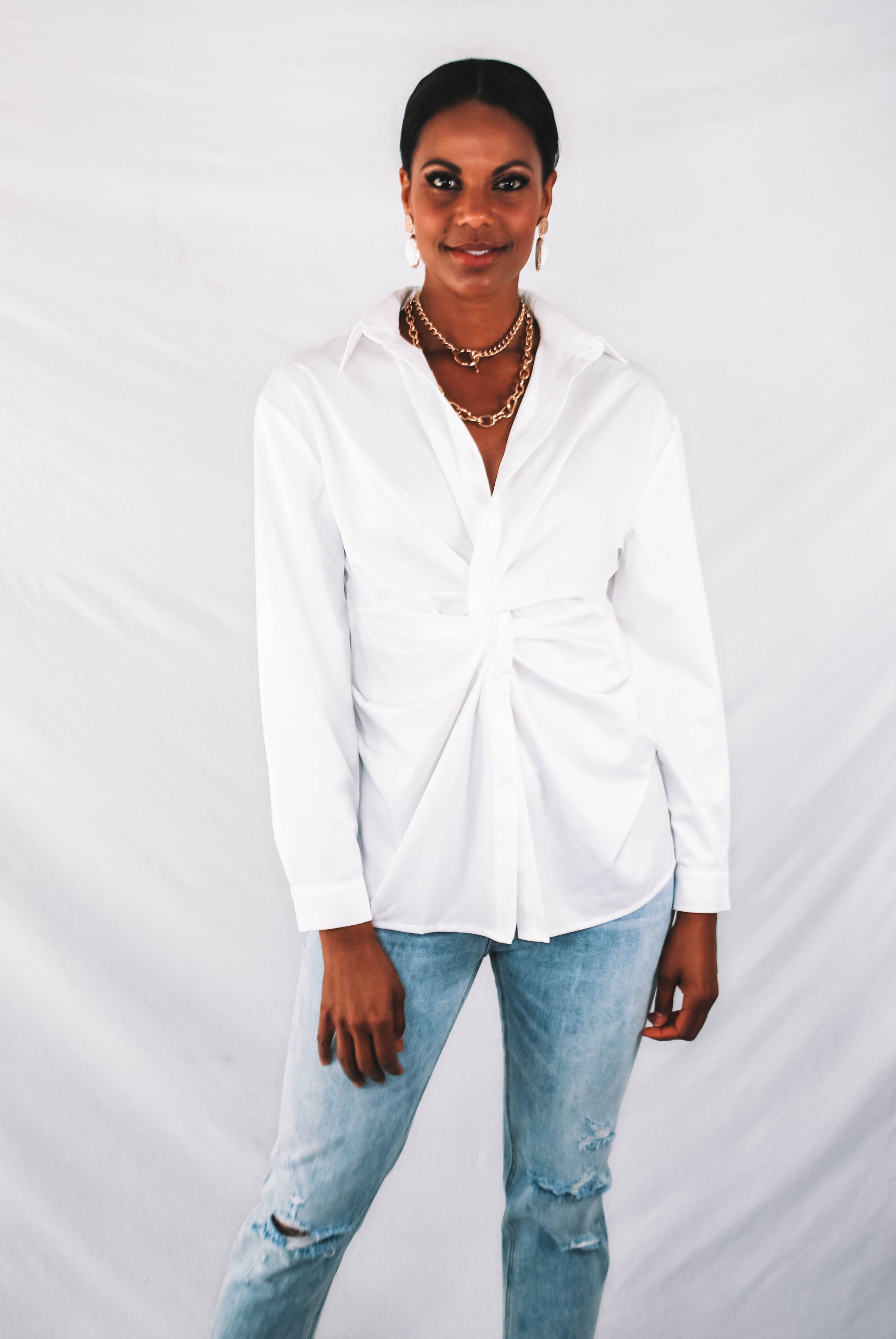 Saint Twist Front Top