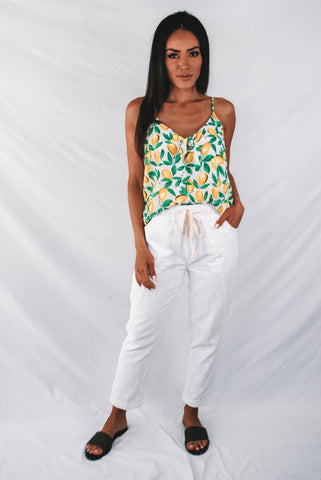Noelle Satin Lightweight Pants