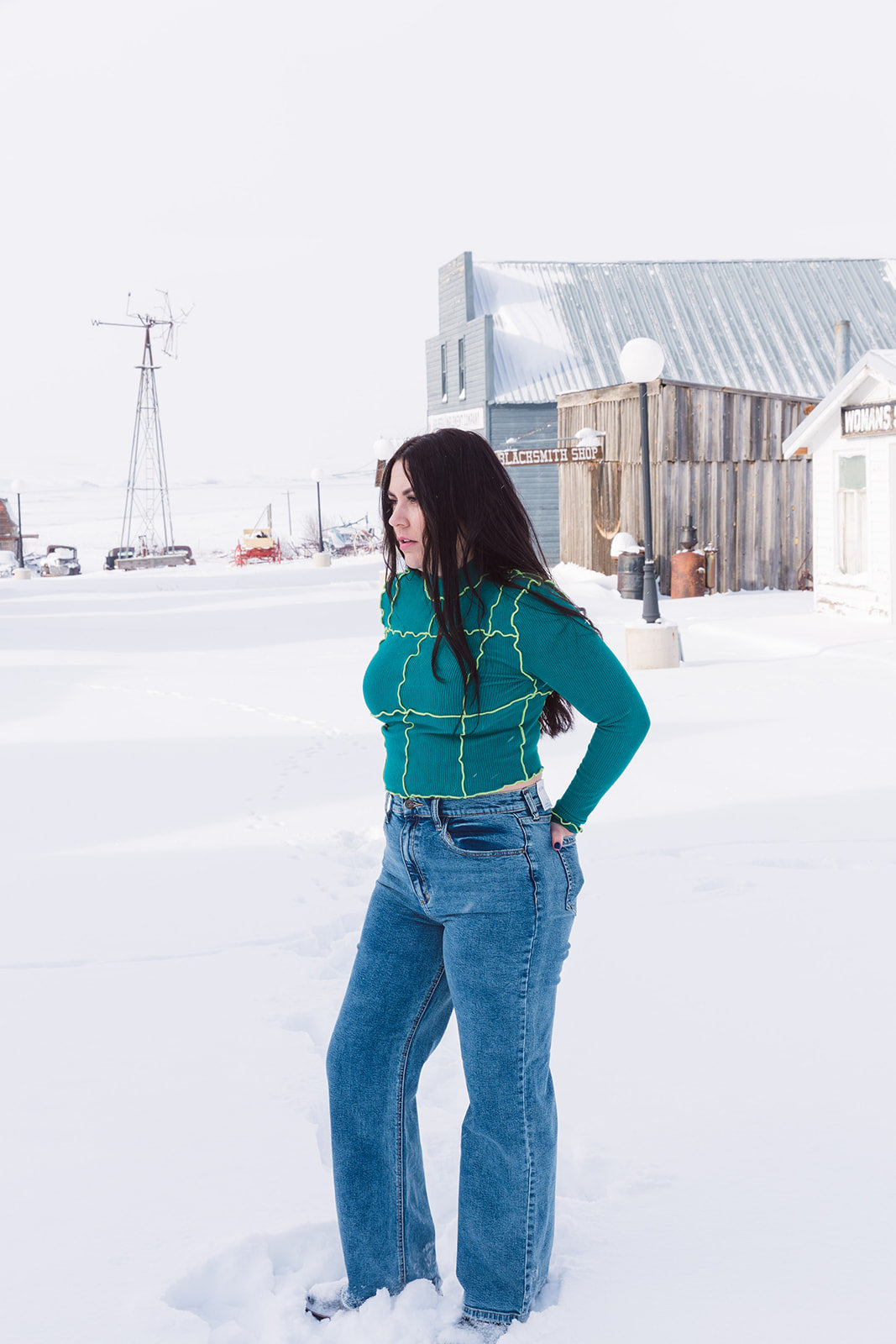 Ada Long Sleeve Crop Top