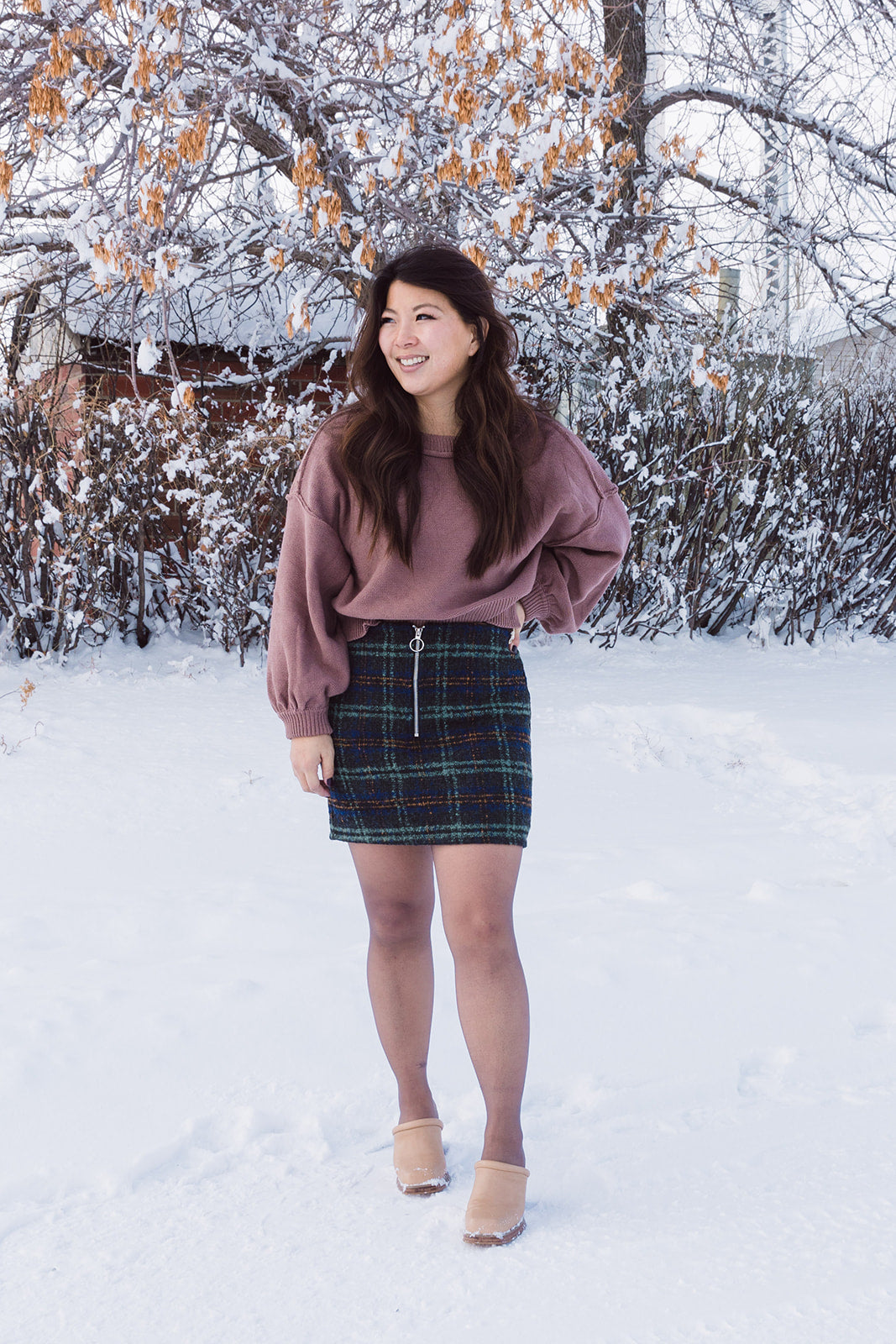 Enola Tweed Skirt
