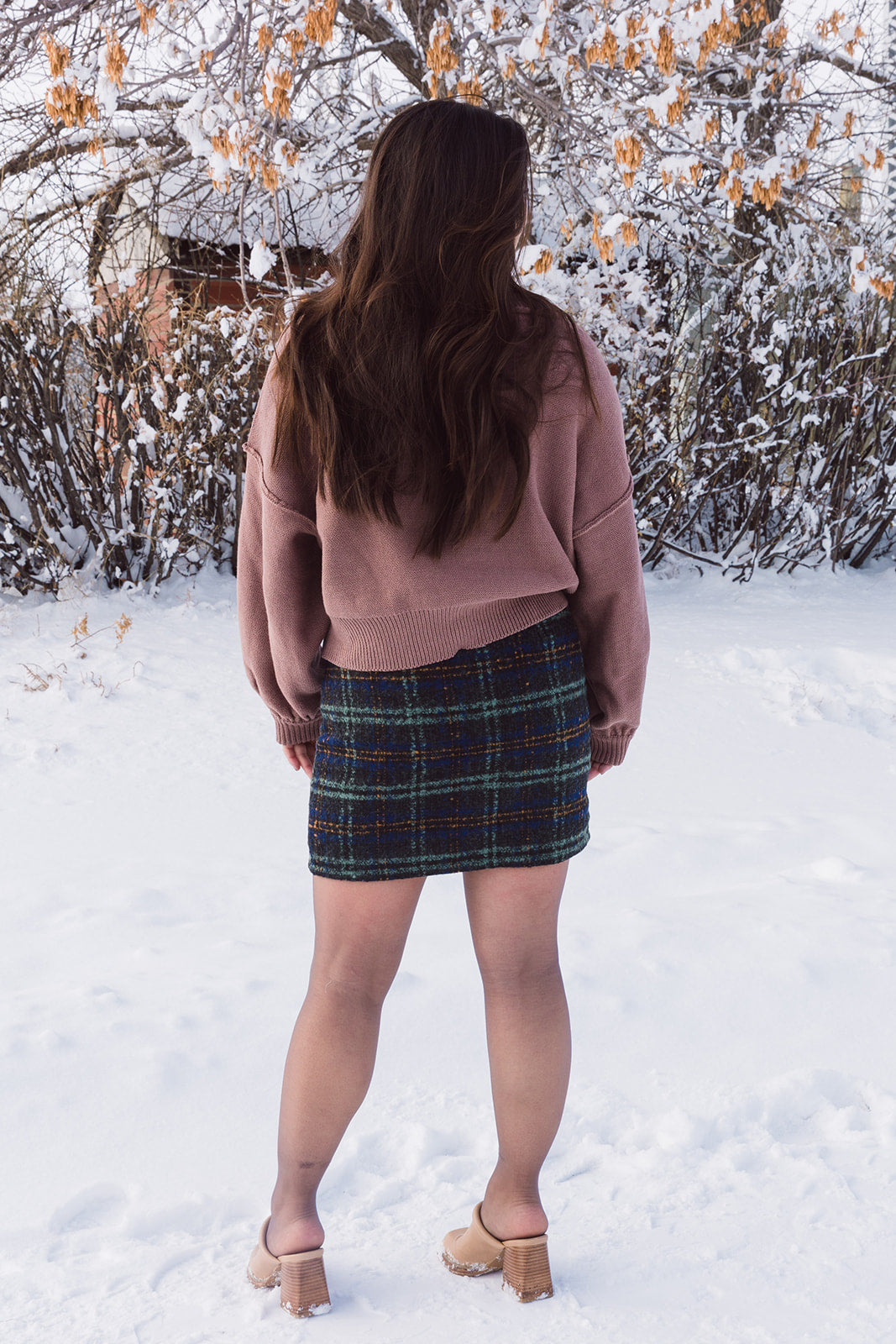 Enola Tweed Skirt