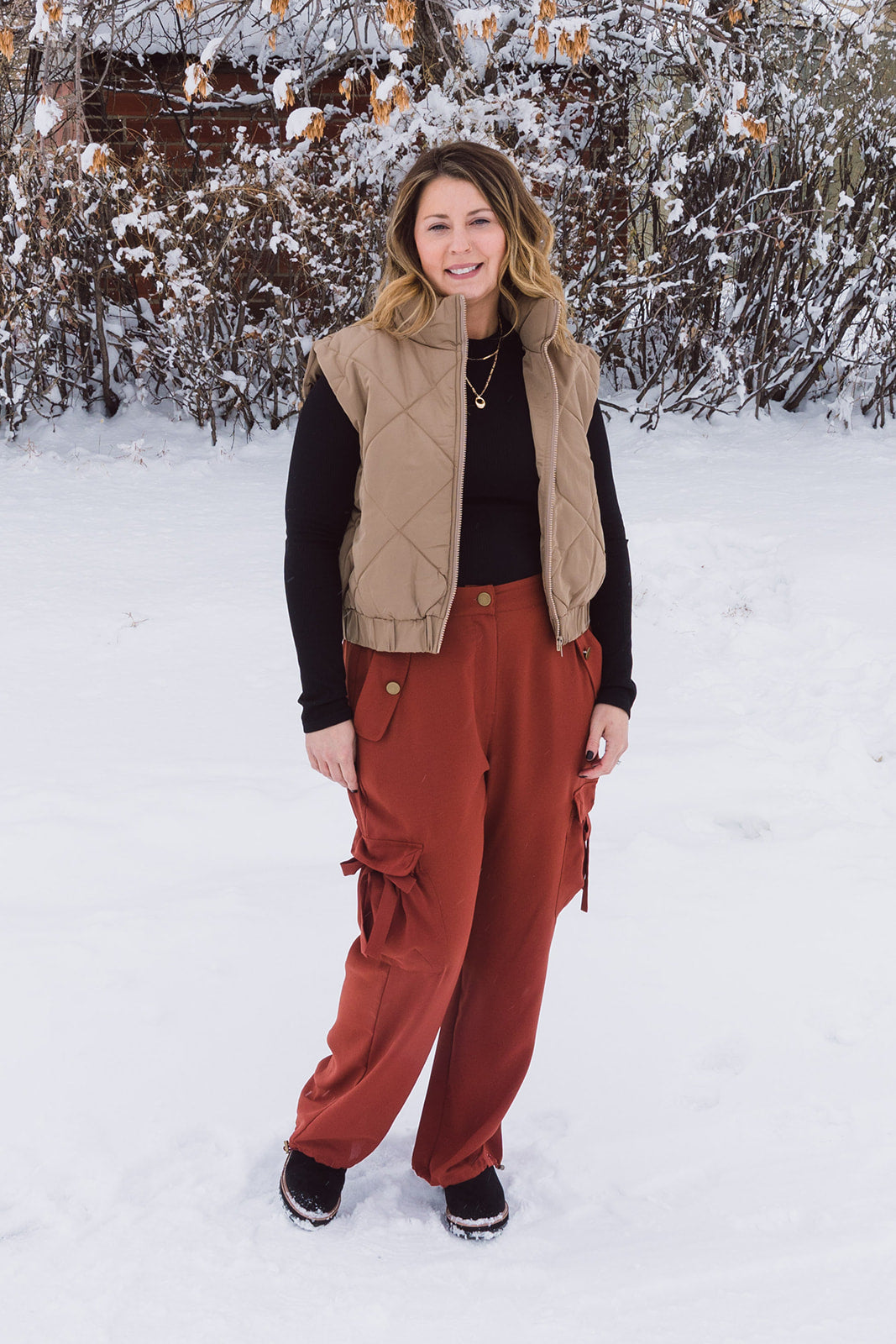 Magnolia Quilted Satin Vest