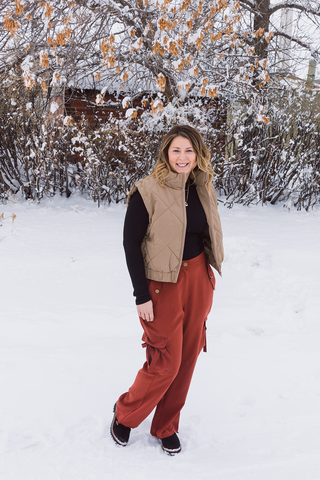 Magnolia Quilted Satin Vest