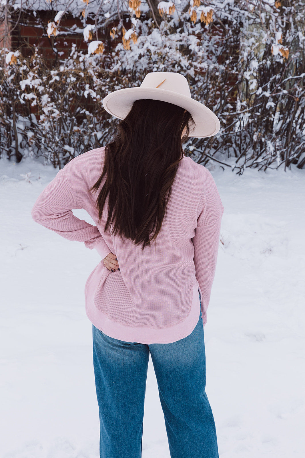 Sonya Waffle Knit Pullover Top