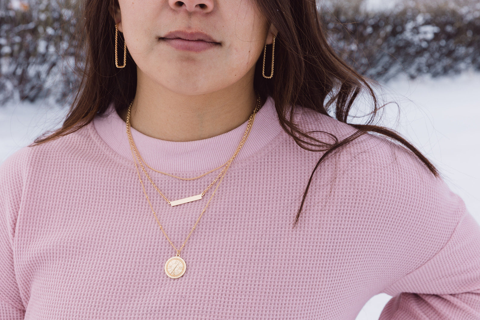 Compass Pendant Necklace