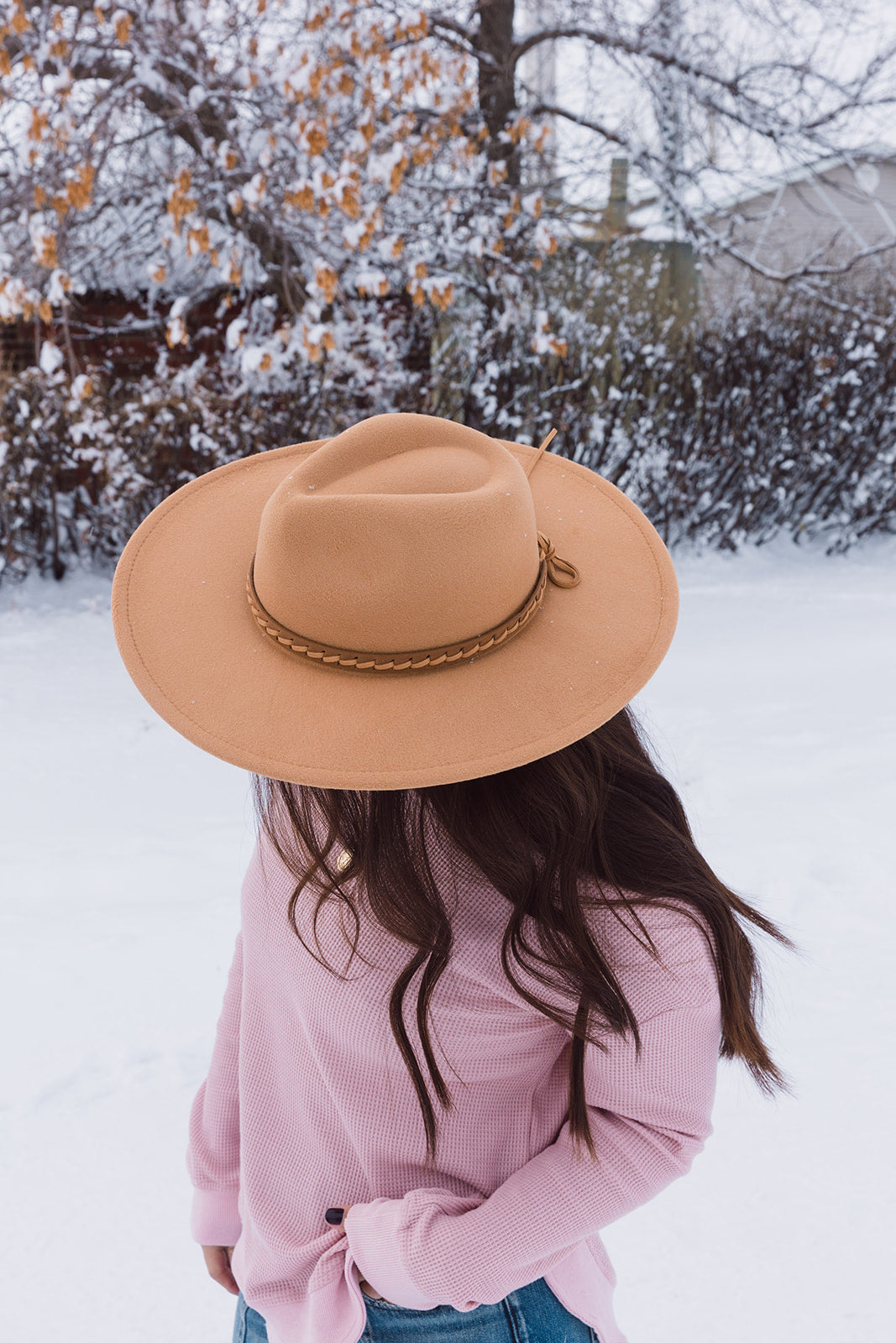 Sloan Wide Brim Panama Hat Camel