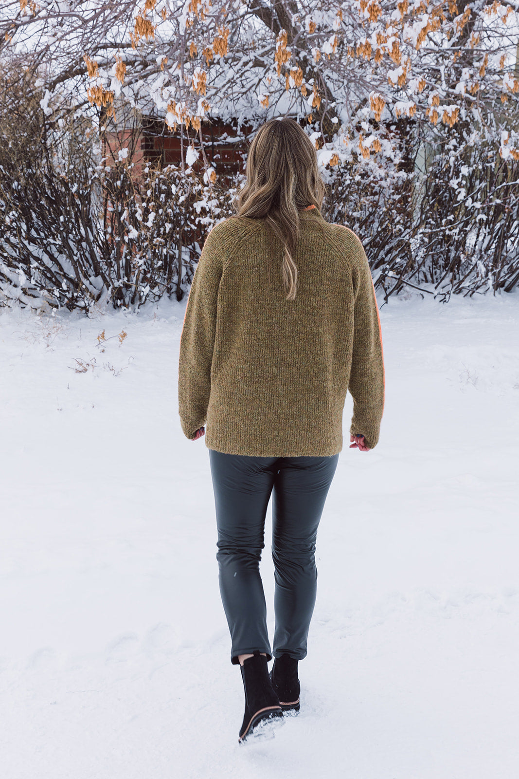 Rachel Raglan Sleeve Funnel Neck Sweater