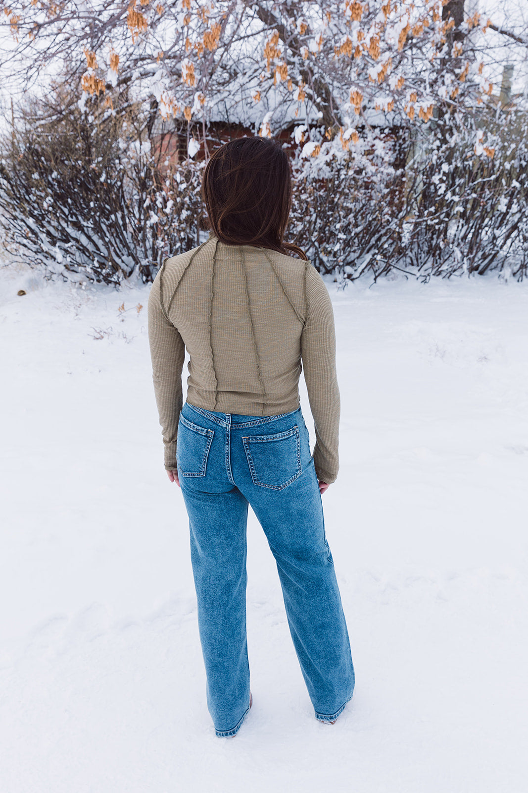 Ida Long Sleeve Crop Top