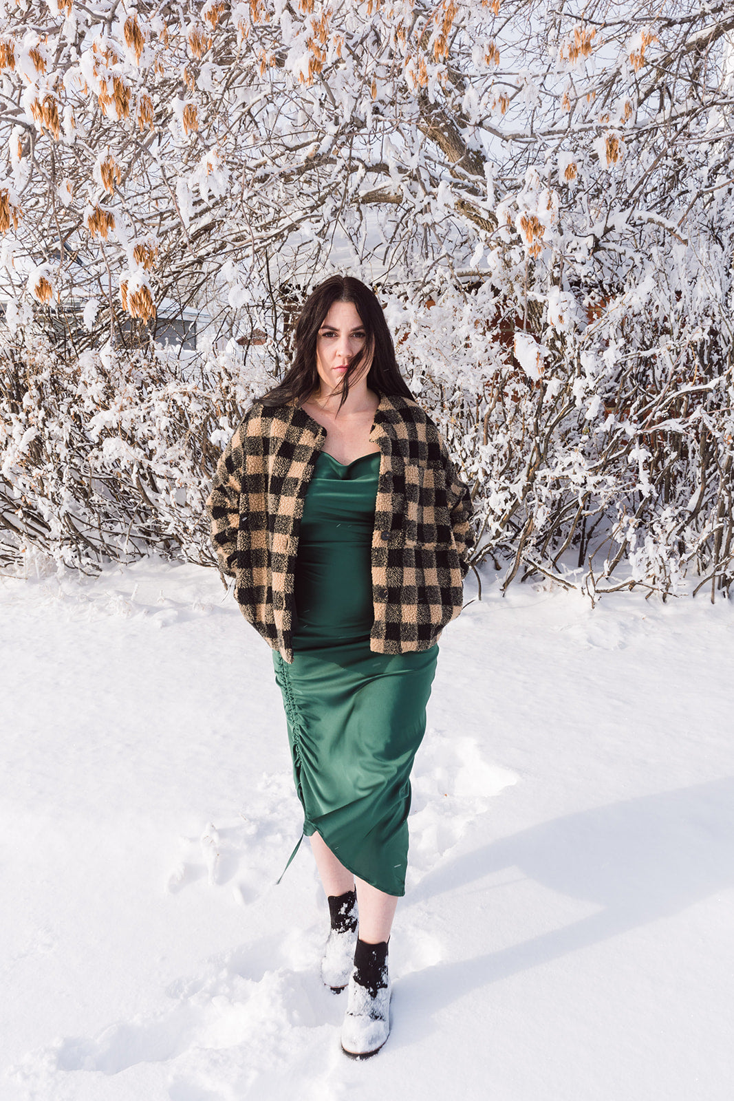 Nell Checkerboard Jacket