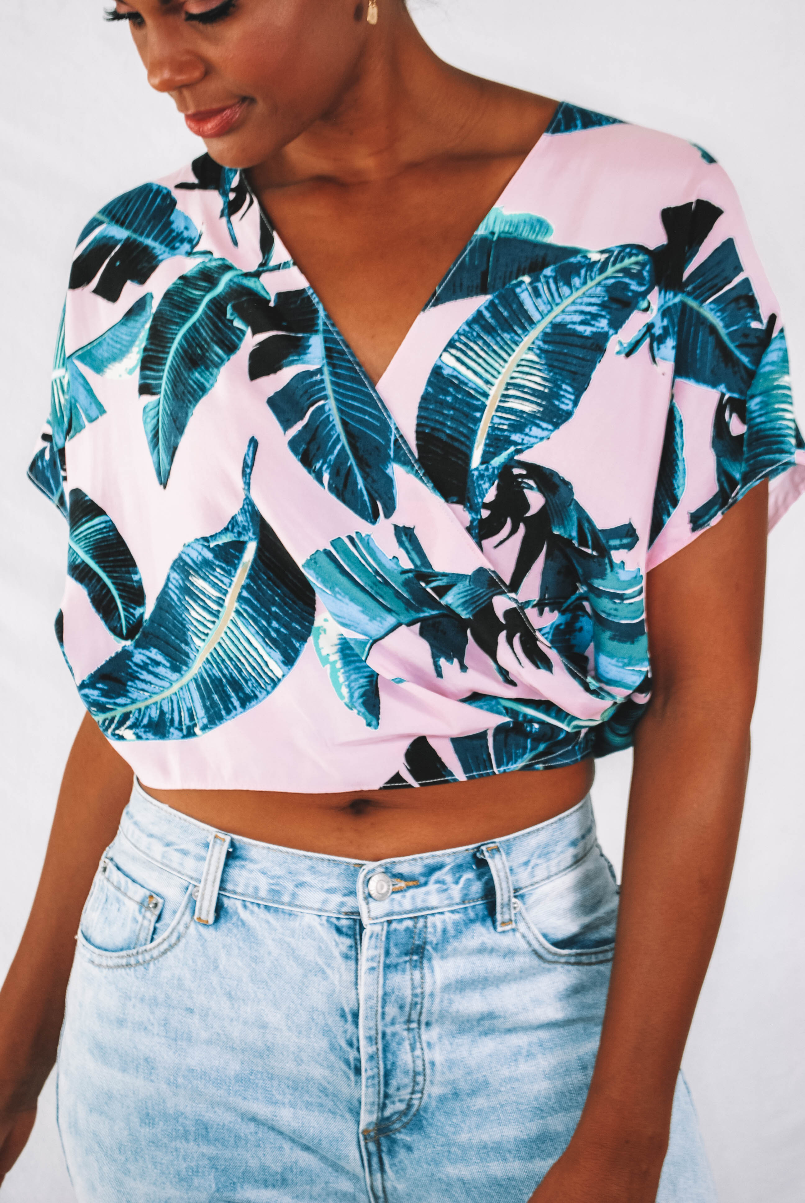 Morelos Surplice Top