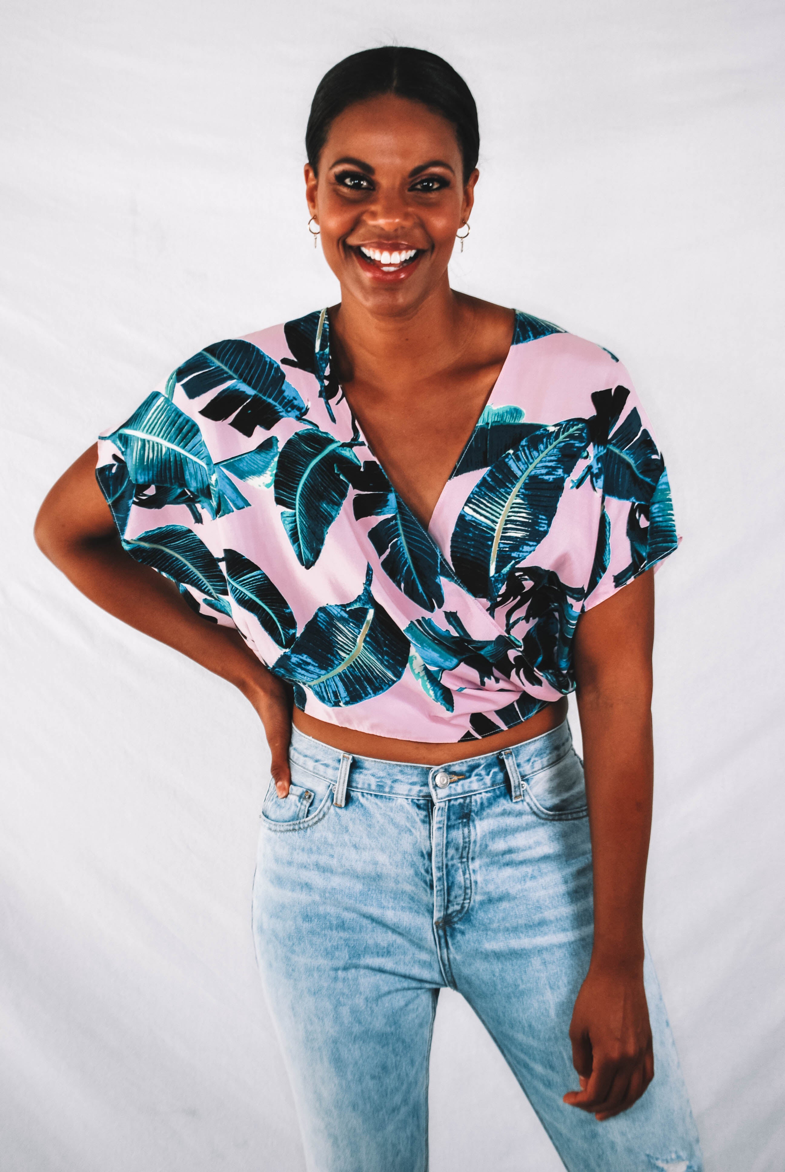 Morelos Surplice Top