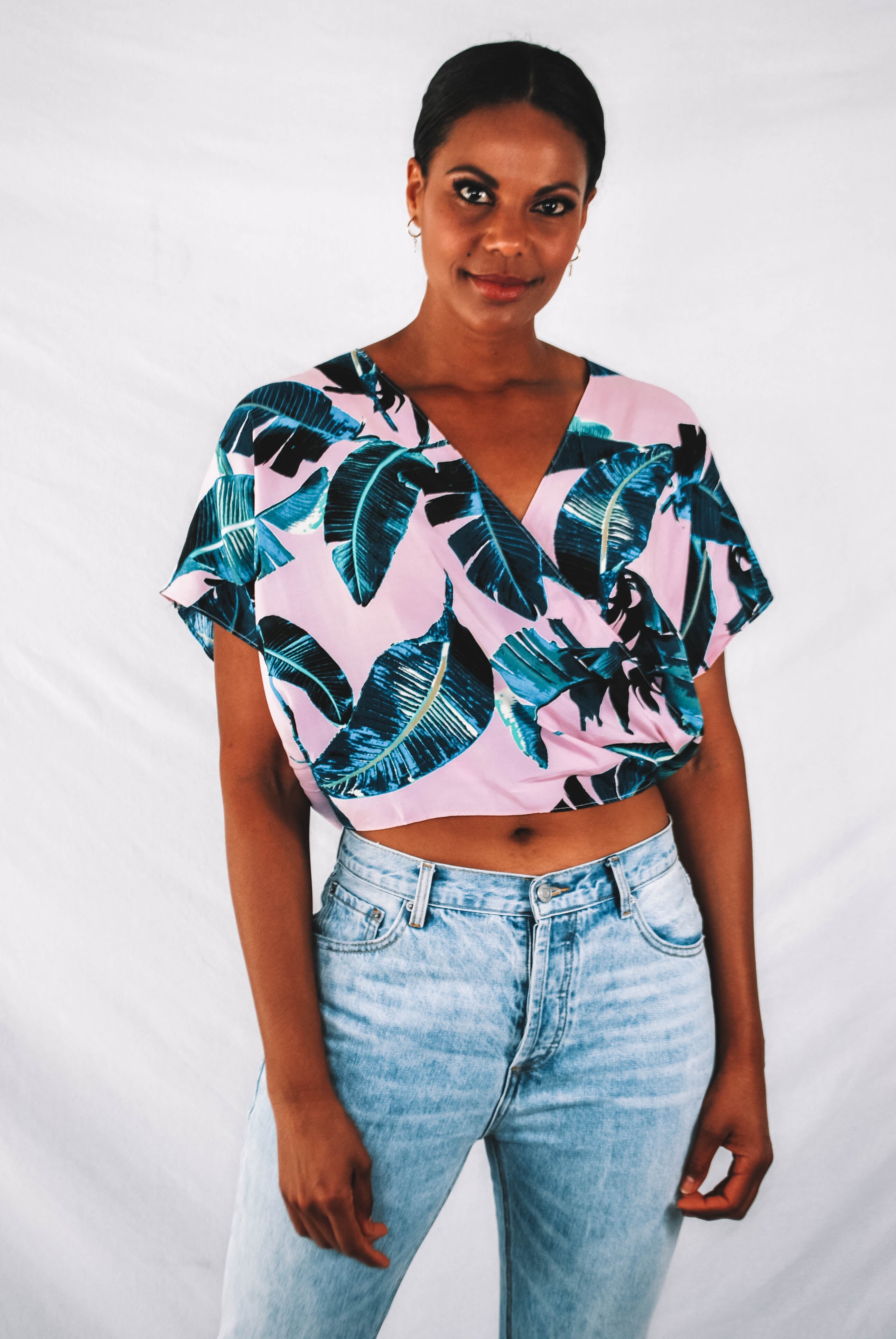 Morelos Surplice Top