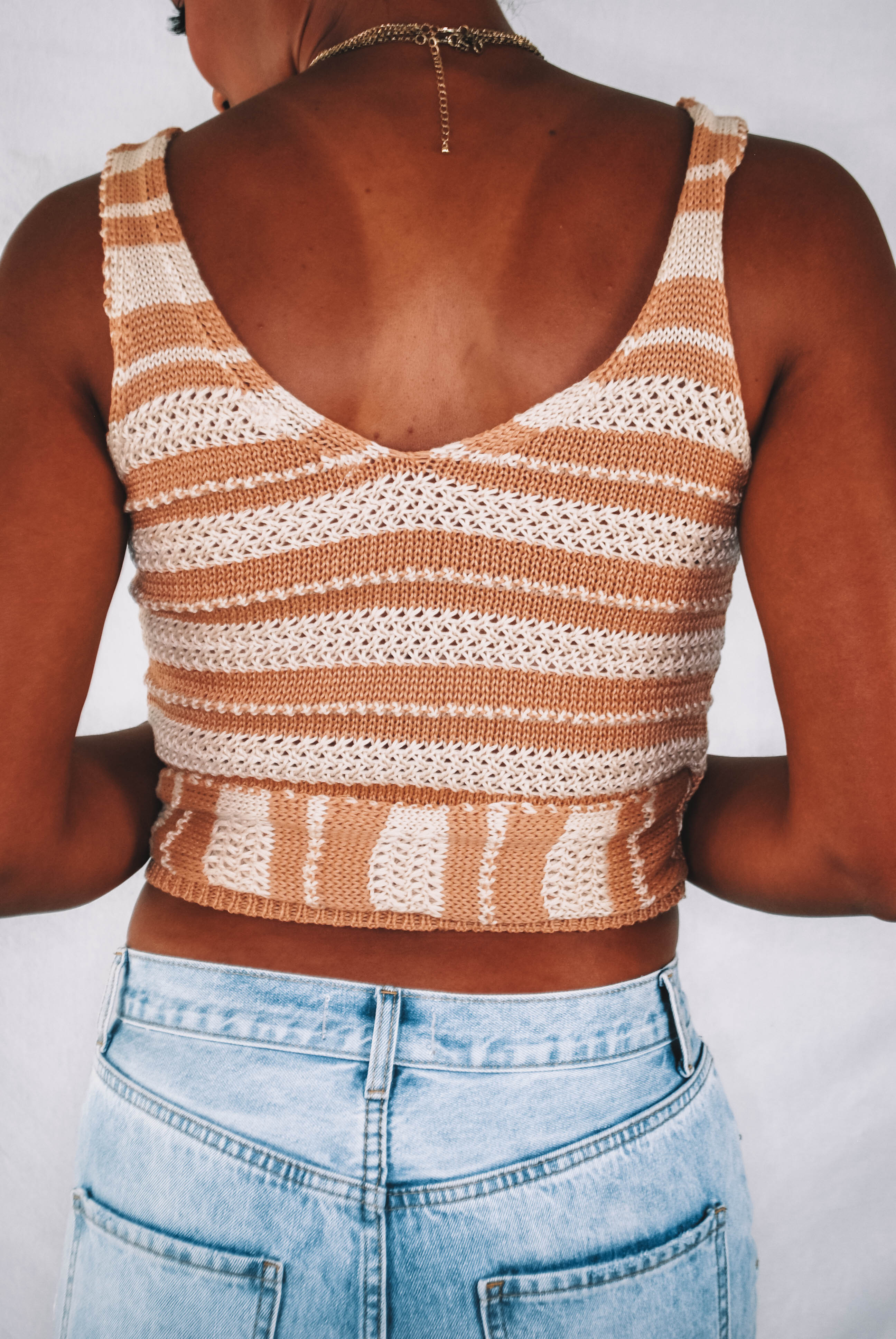 Martinez Knit Wrap Tank