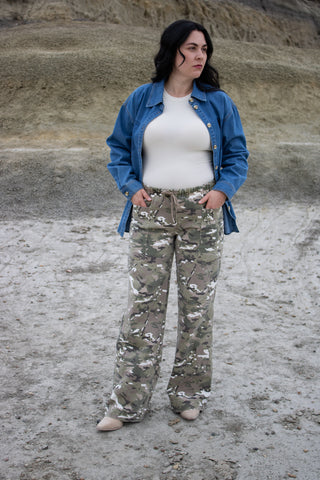 Mesh Panel Leggings