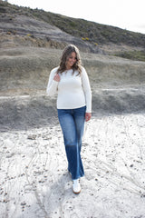 Anya Micro-Ribbed Athleisure Top