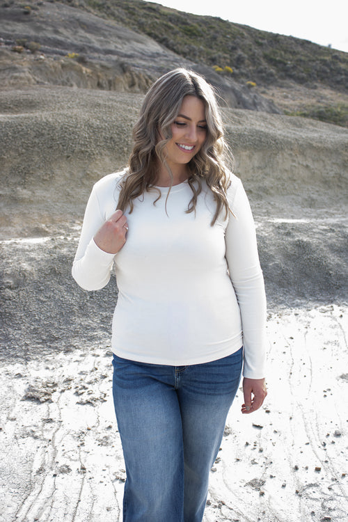 Anya Micro-Ribbed Athleisure Top