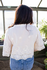 Aria Embroidered Blouse