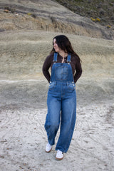 Barstow Denim Barrel Overalls
