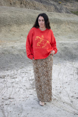 Belmont Embroidered Cowboy Knit Sweater