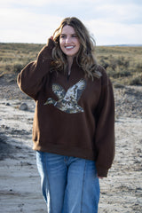 Berniece Mallard Print Fleece