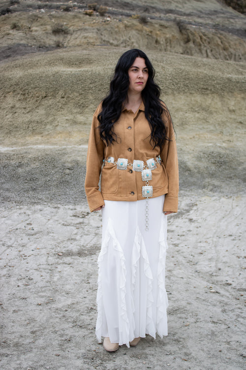 Blue Sage Concho Belt