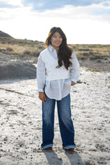 Carson Cropped Sweater Vest