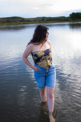 Coco Paisley Bandana Tube Top