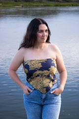 Coco Paisley Bandana Tube Top