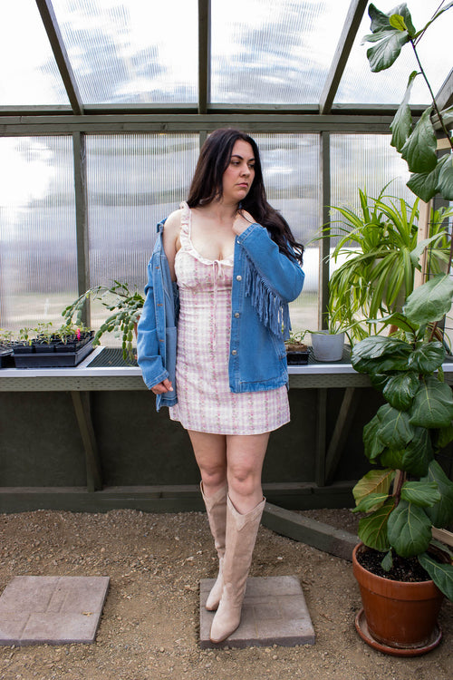 Faye Frill Mini Dress