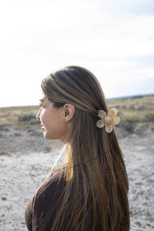 Flower Hair Clip