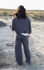 Gallatin Striped Wide Leg Knit Pants