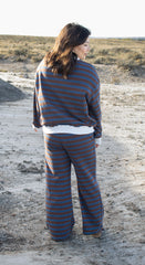 Gallatin Striped Turtleneck Sweatshirt