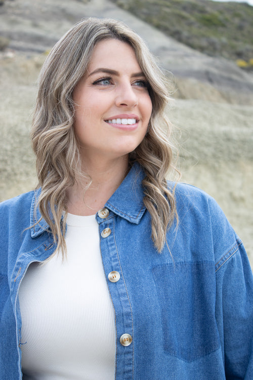 Hardy Denim Shadow Pocket Shirt