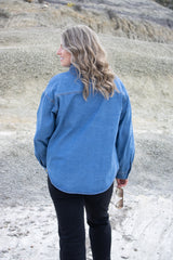 Hardy Denim Shadow Pocket Shirt