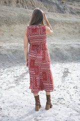 Harmony Print Skirt and Top Set