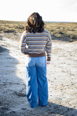 Paloma Wide Leg Seam Front Jeans