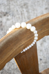 Pearl Beaded Crown Headband
