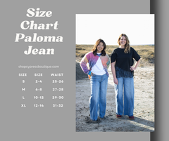 Paloma Wide Leg Seam Front Jeans