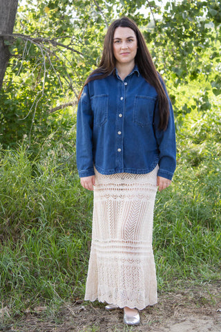 Anne Striped Sleeveless Sweater