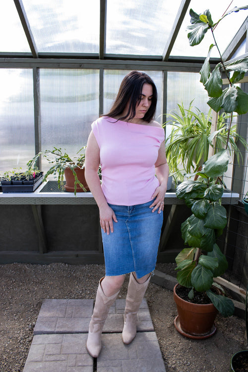 Brooklyn Denim Skirt