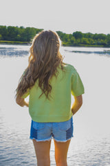 Solvi Short Sleeve Sweater