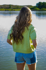 Solvi Short Sleeve Sweater