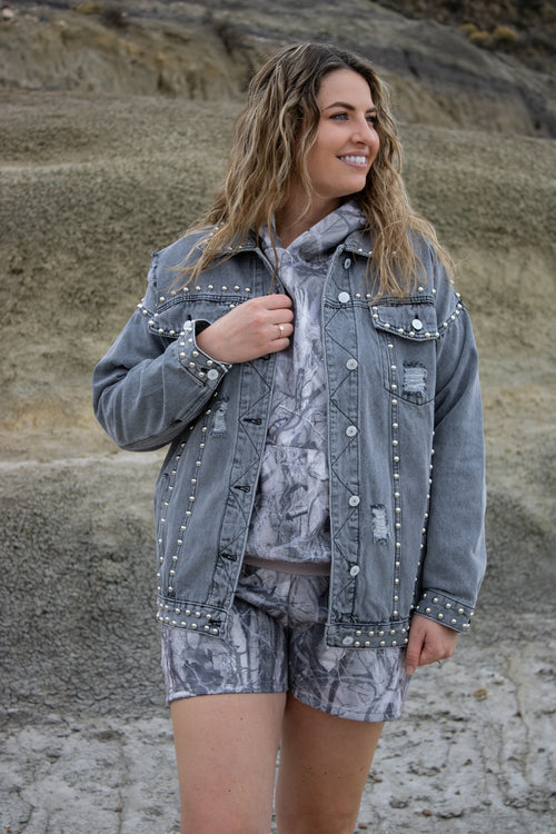 Sugarland Studded Denim Jacket