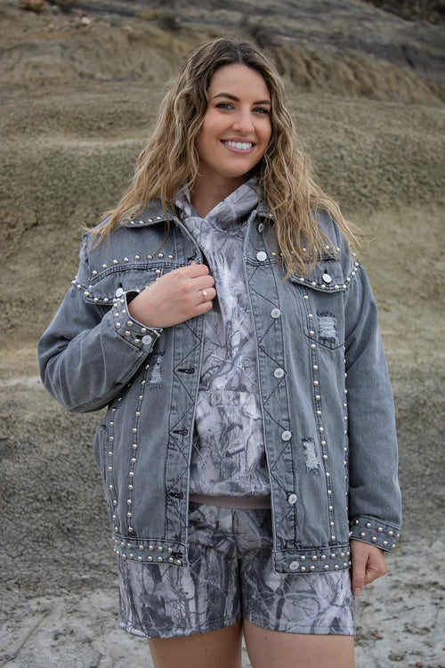 Sugarland Studded Denim Jacket
