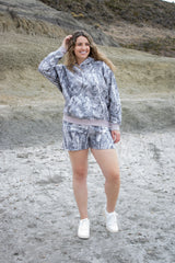 Twilight Camo Hoodie & Shorts Set