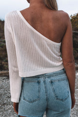 Osorno One Shoulder Sweater